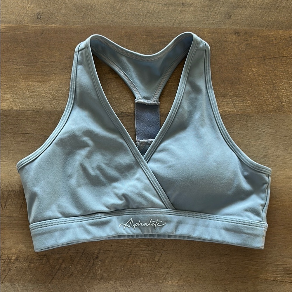 Alphalete Women's Blue Sports Bra